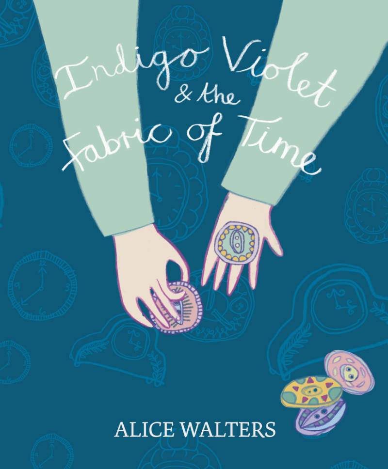 Book cover for Indigo Violet and the Fabric of Time